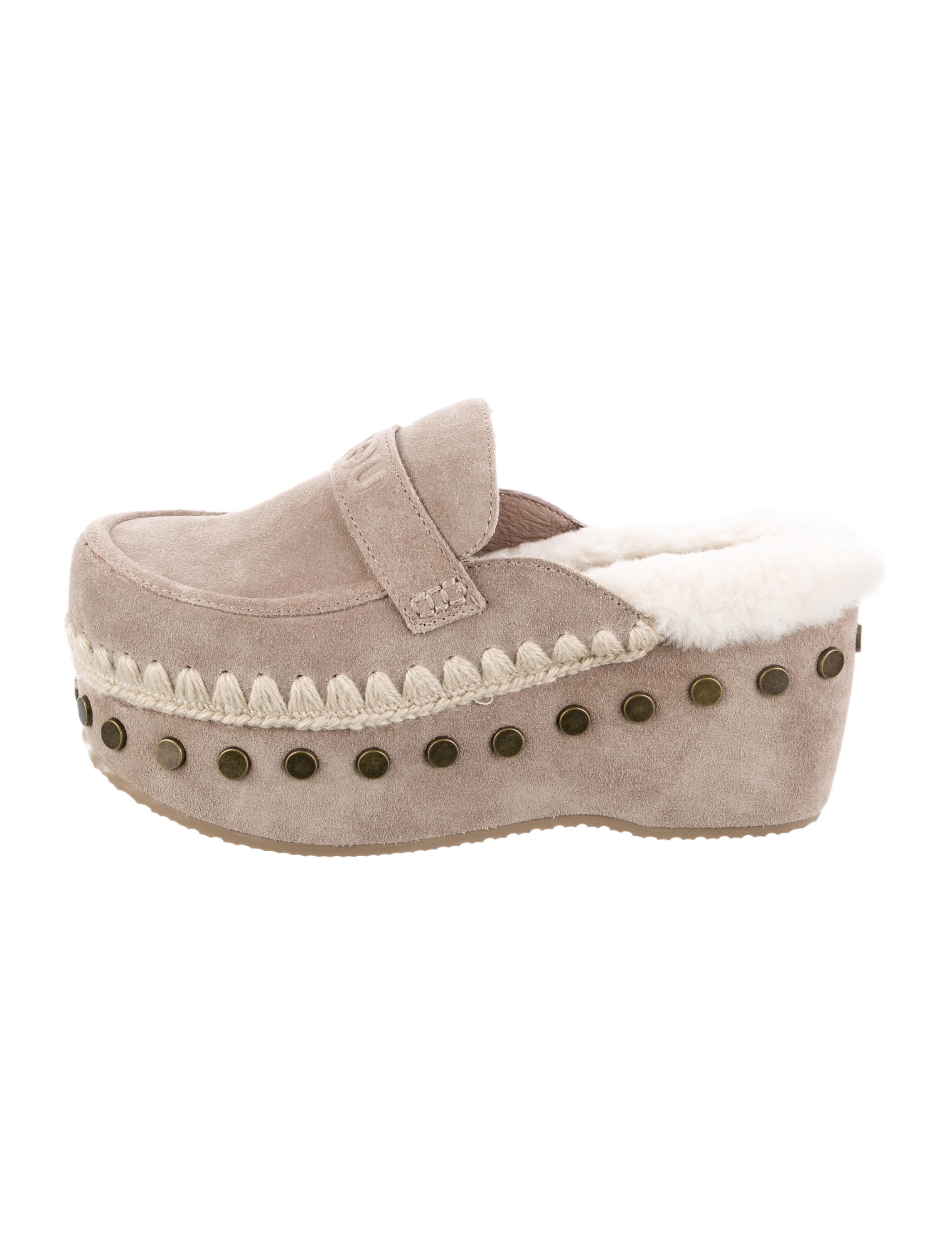 Mou Suede Mules