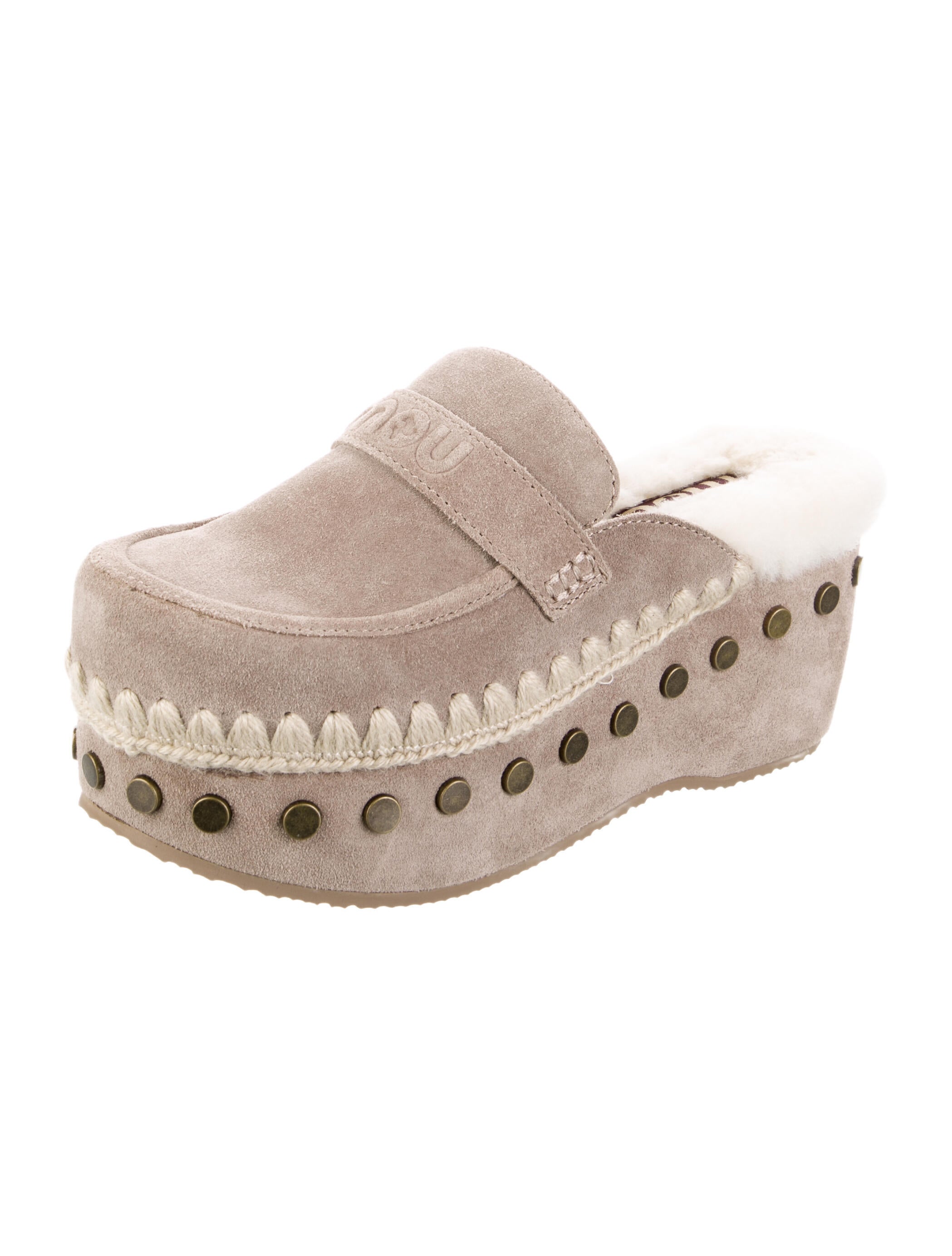 Mou Suede Mules