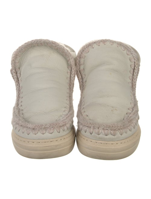 Mou Leather Lace-Up Boots