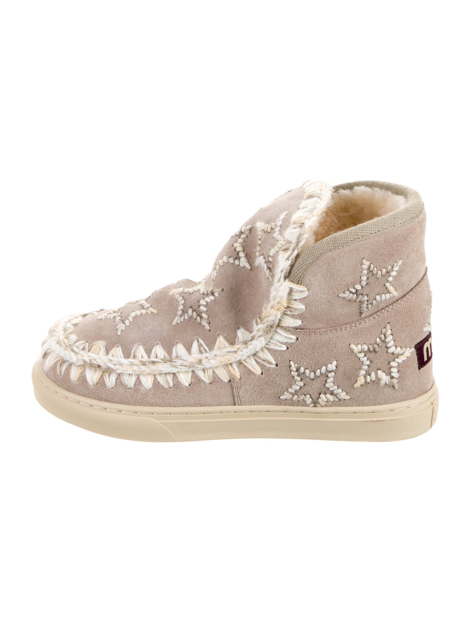 Mou Suede Printed Boots