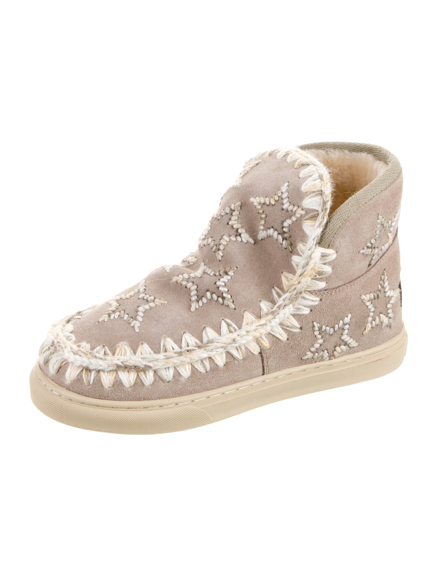 Mou Suede Printed Boots