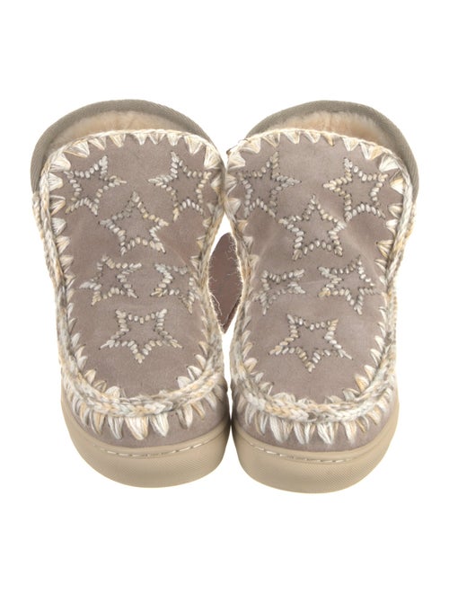 Mou Suede Patterned Boots