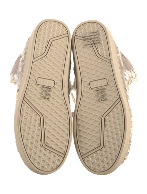 Mou Suede Patterned Boots