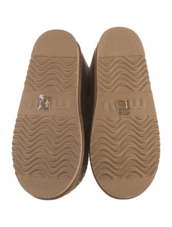 Mou Suede Whipstitch Trim Boots