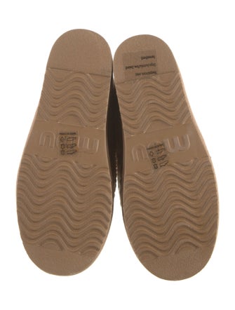 Mou Suede Whipstitch Trim Boots