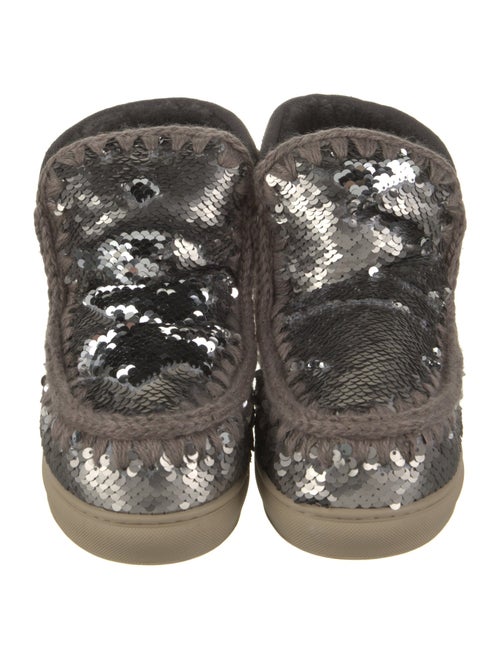 Mou Whipstitch Trim Boots