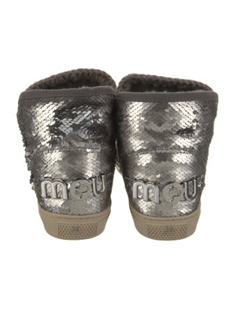 Mou Whipstitch Trim Boots