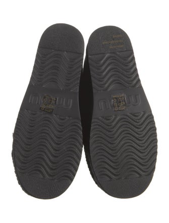 Mou Suede Whipstitch Trim Boots