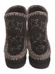 Mou Suede Printed Snow Boots