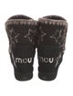 Mou Suede Printed Snow Boots