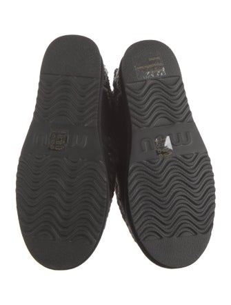 Mou Suede Printed Snow Boots