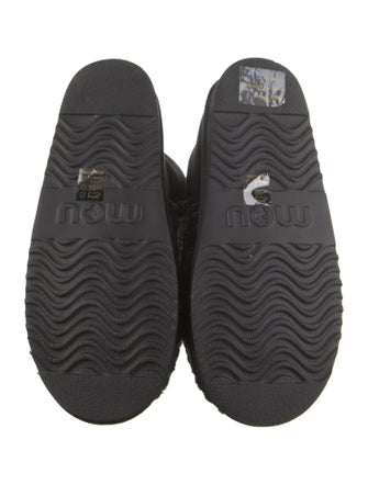 Mou Suede Whipstitch Trim Boots