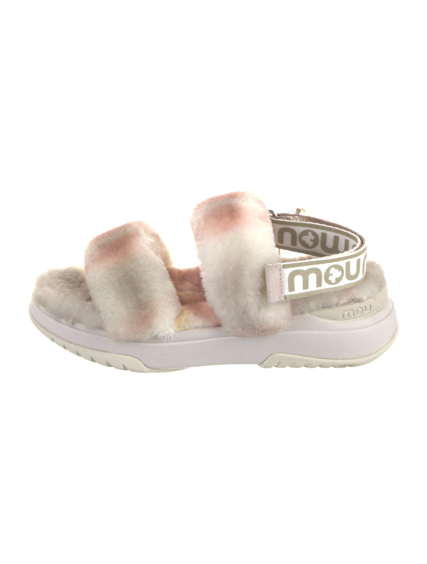 Mou Faux Fur Animal Print Espadrilles