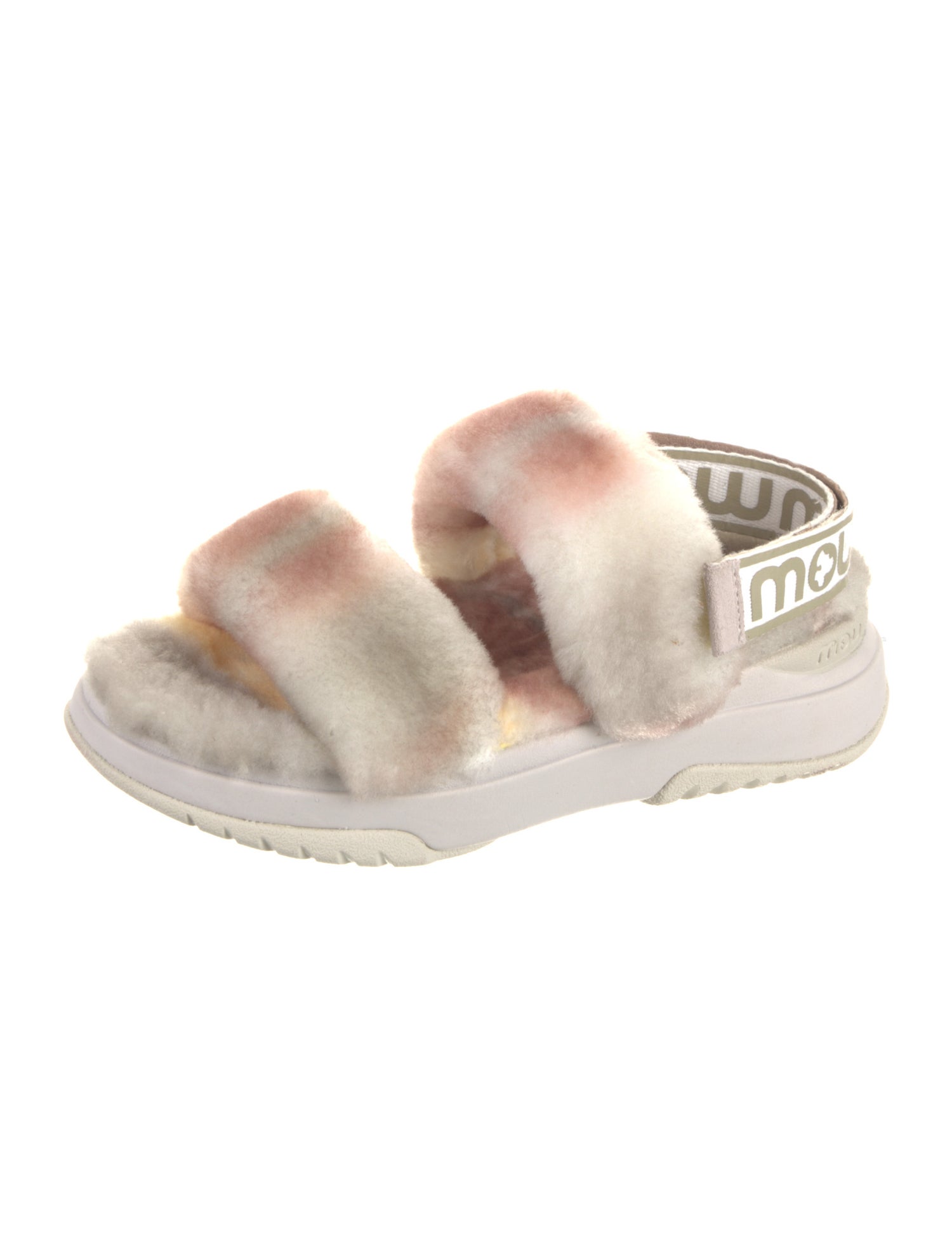 Mou Faux Fur Animal Print Espadrilles