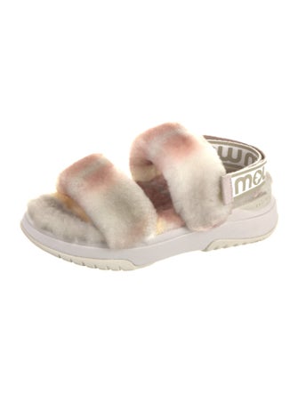 Mou Faux Fur Animal Print Espadrilles