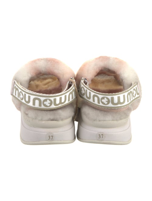 Mou Faux Fur Animal Print Espadrilles