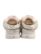 Mou Faux Fur Animal Print Espadrilles