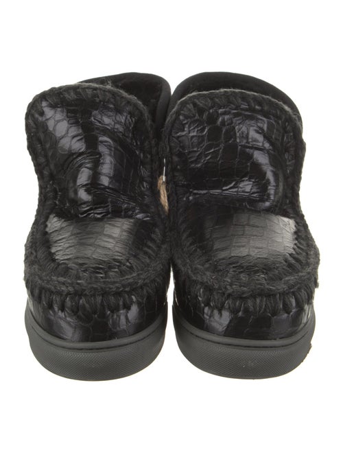 Mou Suede Lace-Up Boots