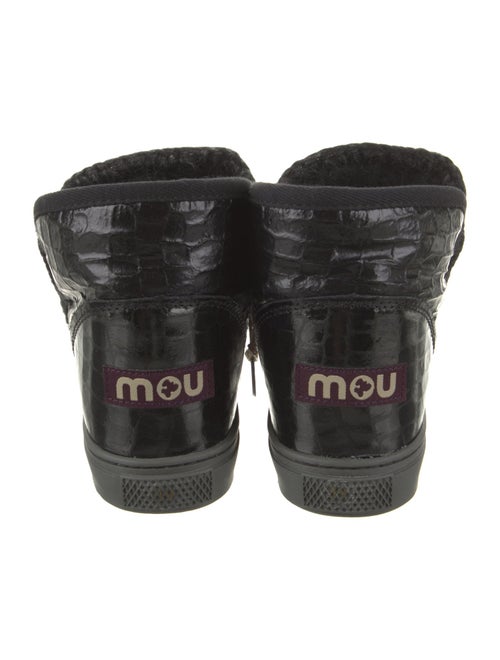 Mou Suede Lace-Up Boots