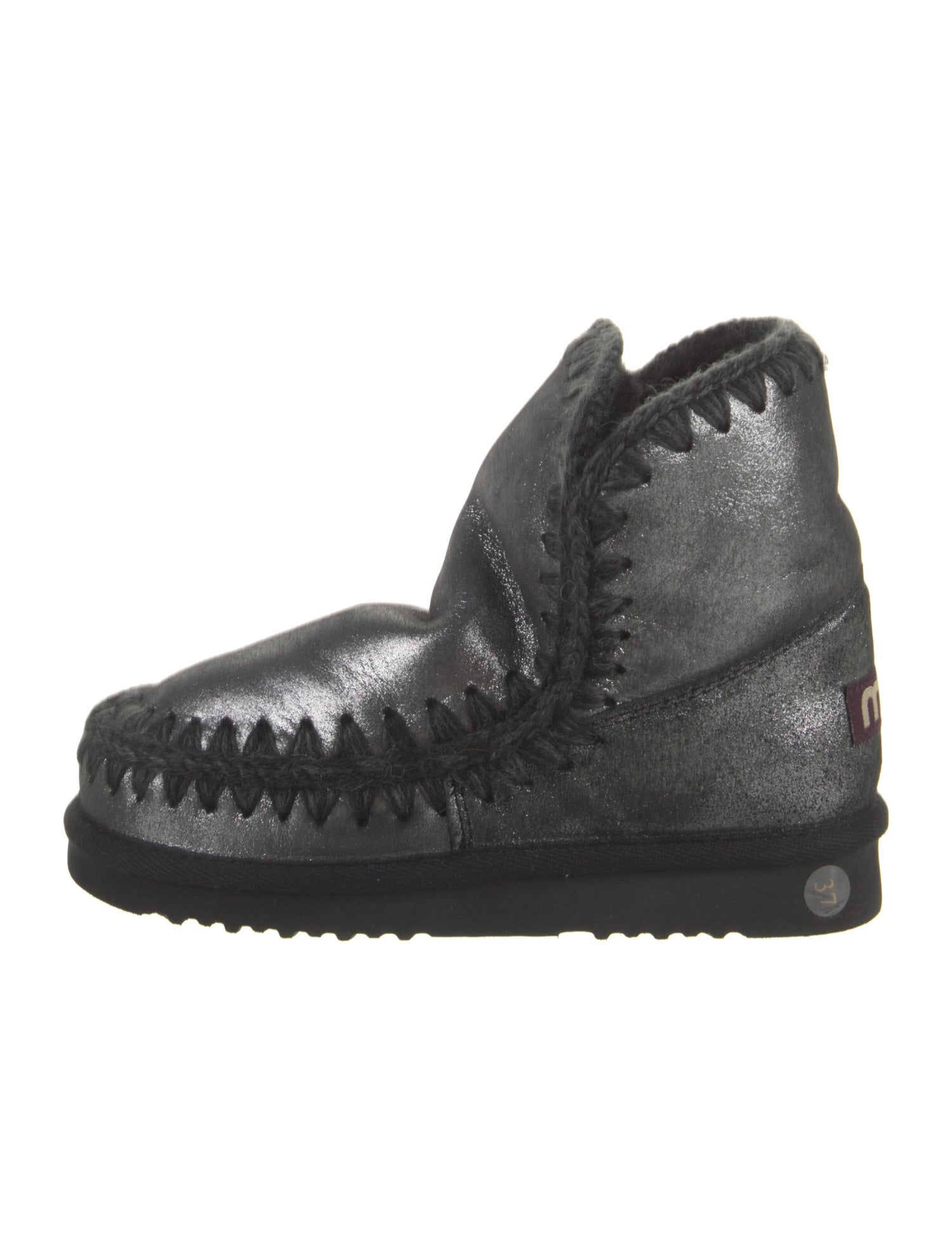 Mou Leather Combat Boots