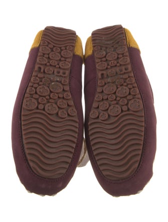 Mou Suede Colorblock Pattern Espadrilles