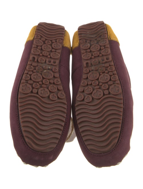 Mou Suede Colorblock Pattern Espadrilles