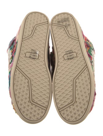 Mou Wool Printed Lace-Up Boots