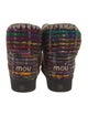 Mou Tweed Tweed Pattern Hiking Boots