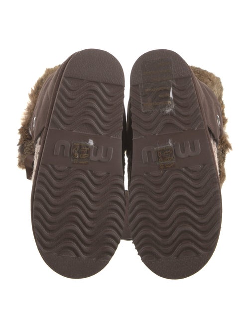Mou Suede Faux Fur Trim Boots