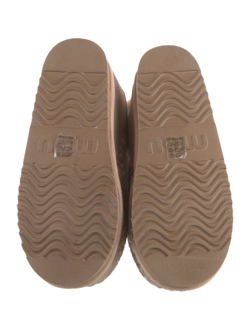 Mou Suede Embroidered Accent Boots