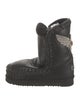 Mou Suede Crystal Embellishments Boots