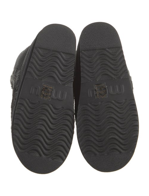 Mou Suede Crystal Embellishments Boots