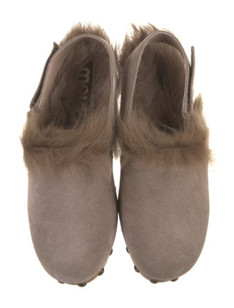 Mou Suede Slingback Flats