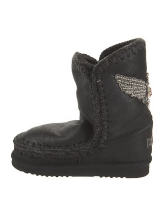 Mou Leather Boots