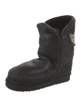 Mou Leather Boots