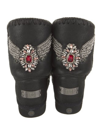 Mou Leather Boots