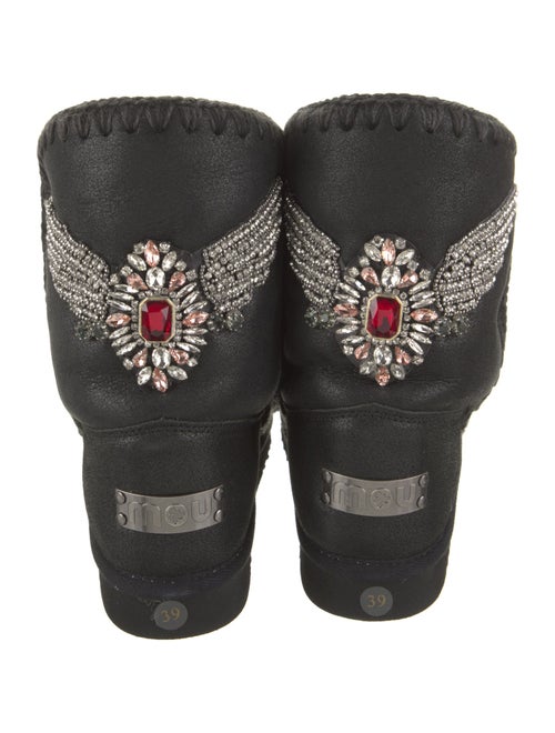 Mou Leather Boots