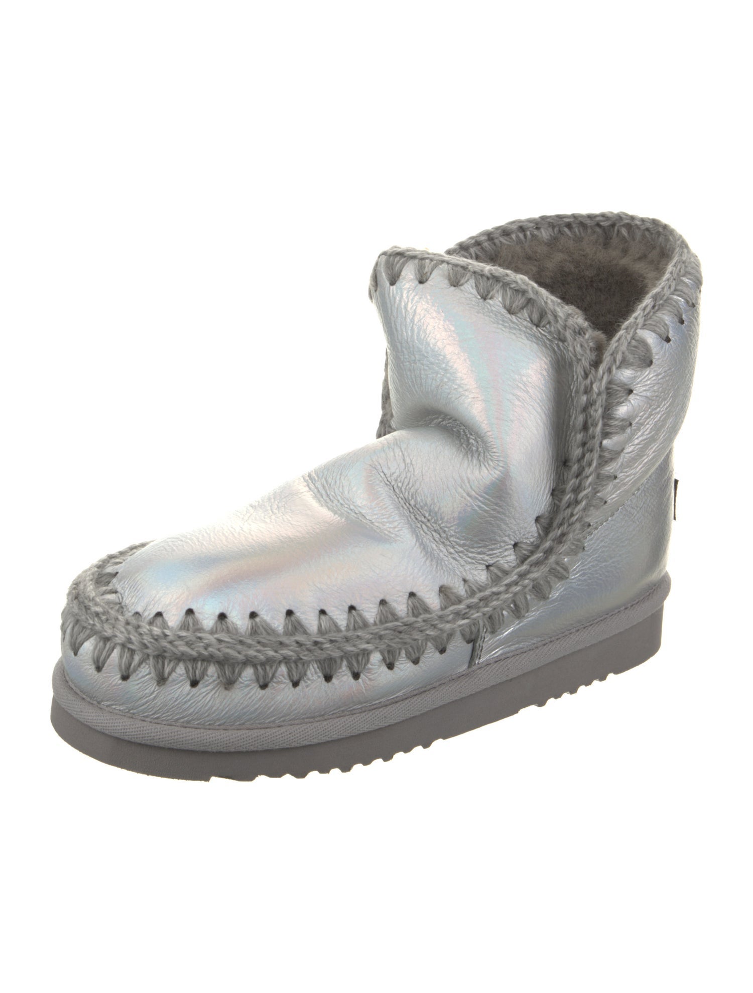 Mou Suede Lace-Up Boots