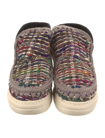 Mou Suede Printed Lace-Up Boots