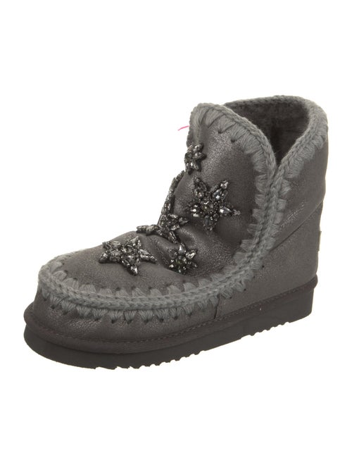 Mou Leather Snow Boots