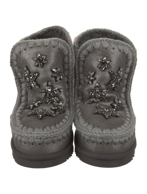 Mou Leather Snow Boots