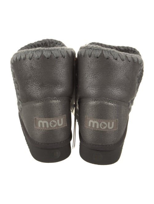 Mou Leather Snow Boots
