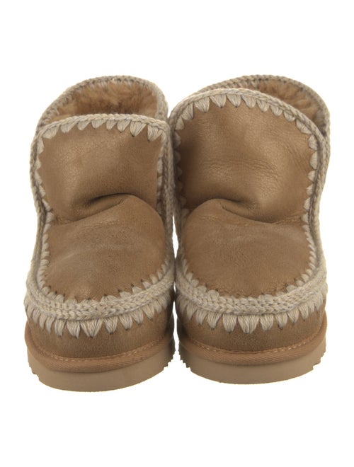 Mou Suede Lace-Up Boots