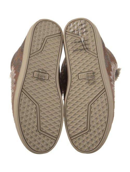 Mou Suede Lace-Up Boots