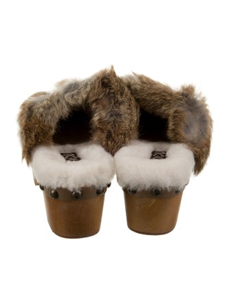 Mou Suede Crystal Embellishments Mules