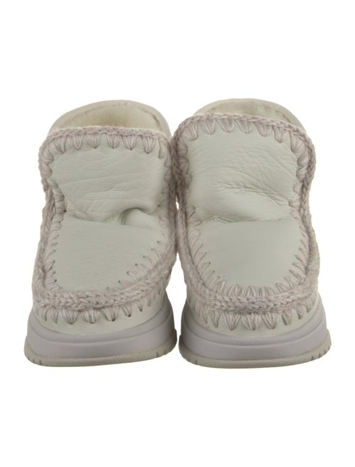 Mou Leather Lace-Up Boots