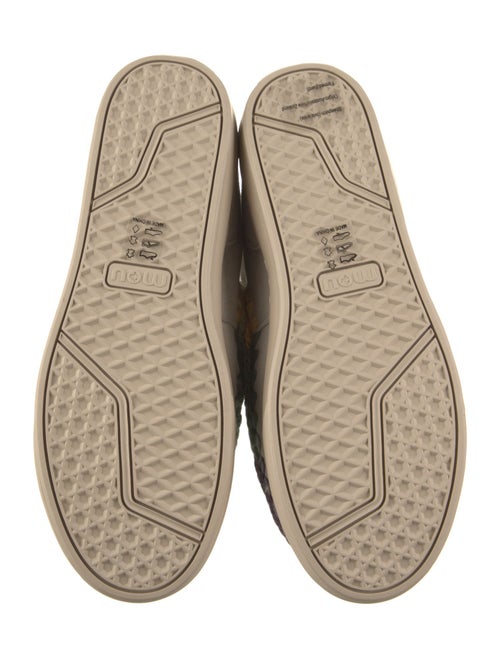 Mou Suede Printed Lace-Up Boots