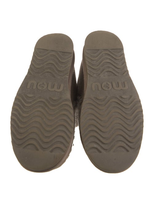 Mou Suede Faux Fur Trim Boots