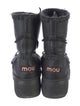 Mou Lunar Landing Leather Lace-Up Boots