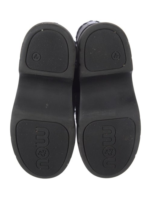 Mou Lunar Landing Leather Lace-Up Boots